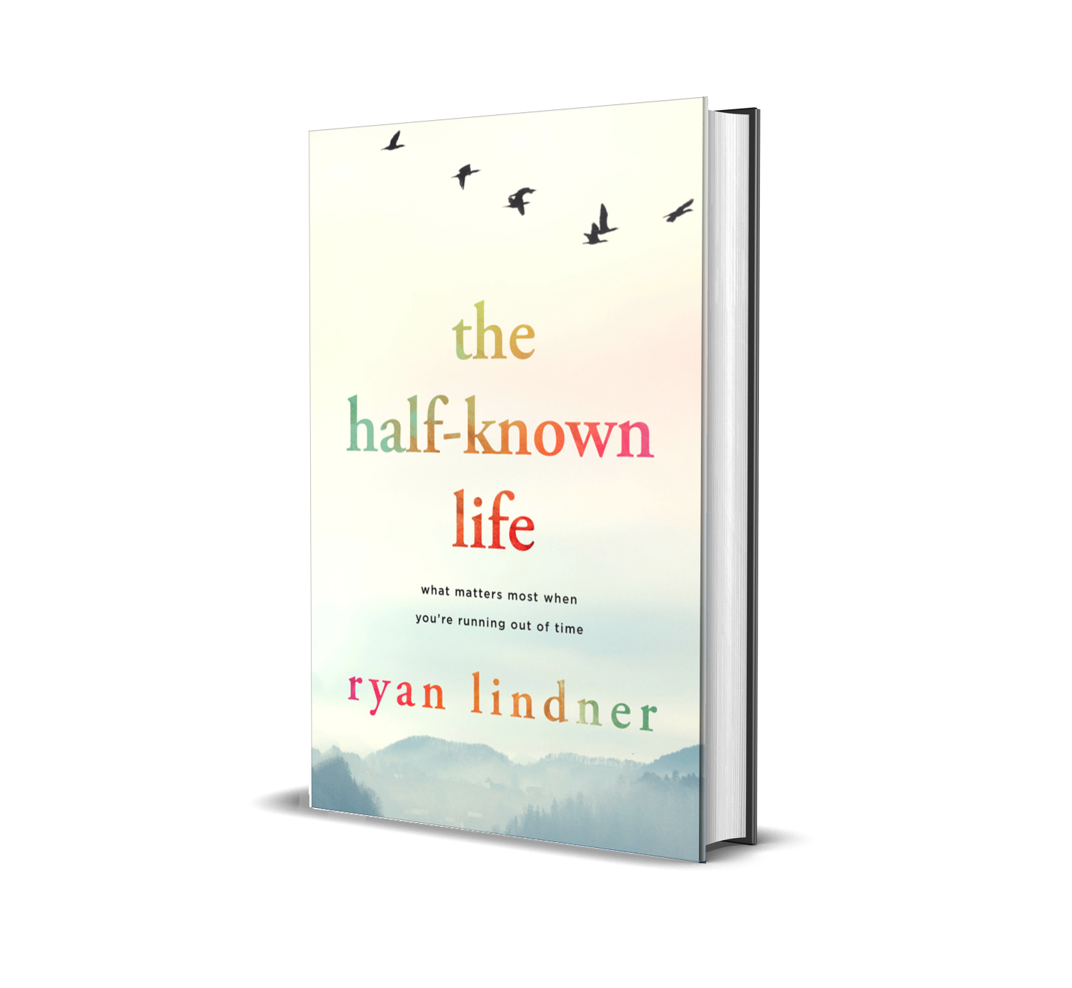 The Half-Known Life by Ryan Lindner — 3D book cover